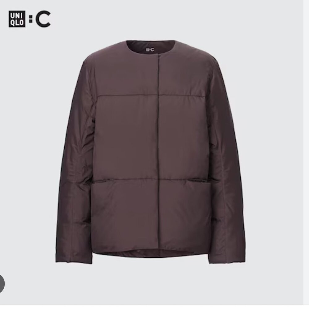 Uniqlo C Ultra Light Down Women's L Dark Brown